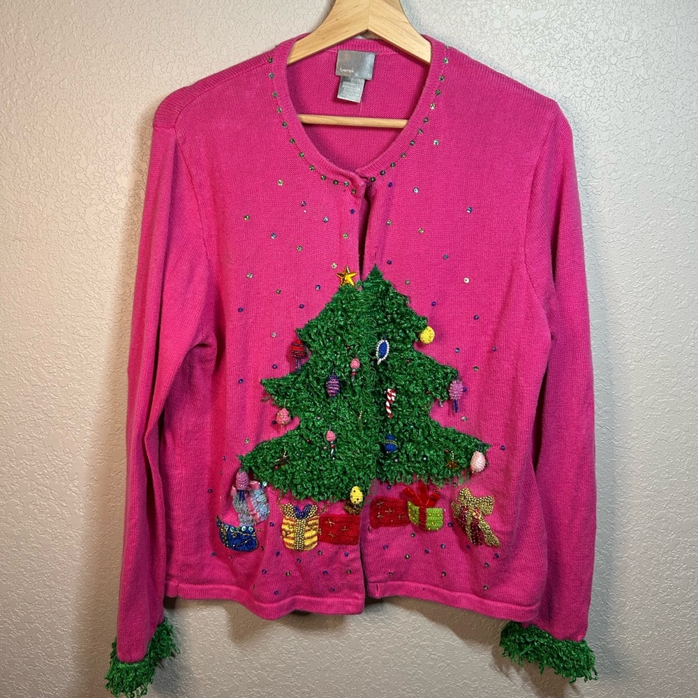 Berek Embroidered Christmas Sweater